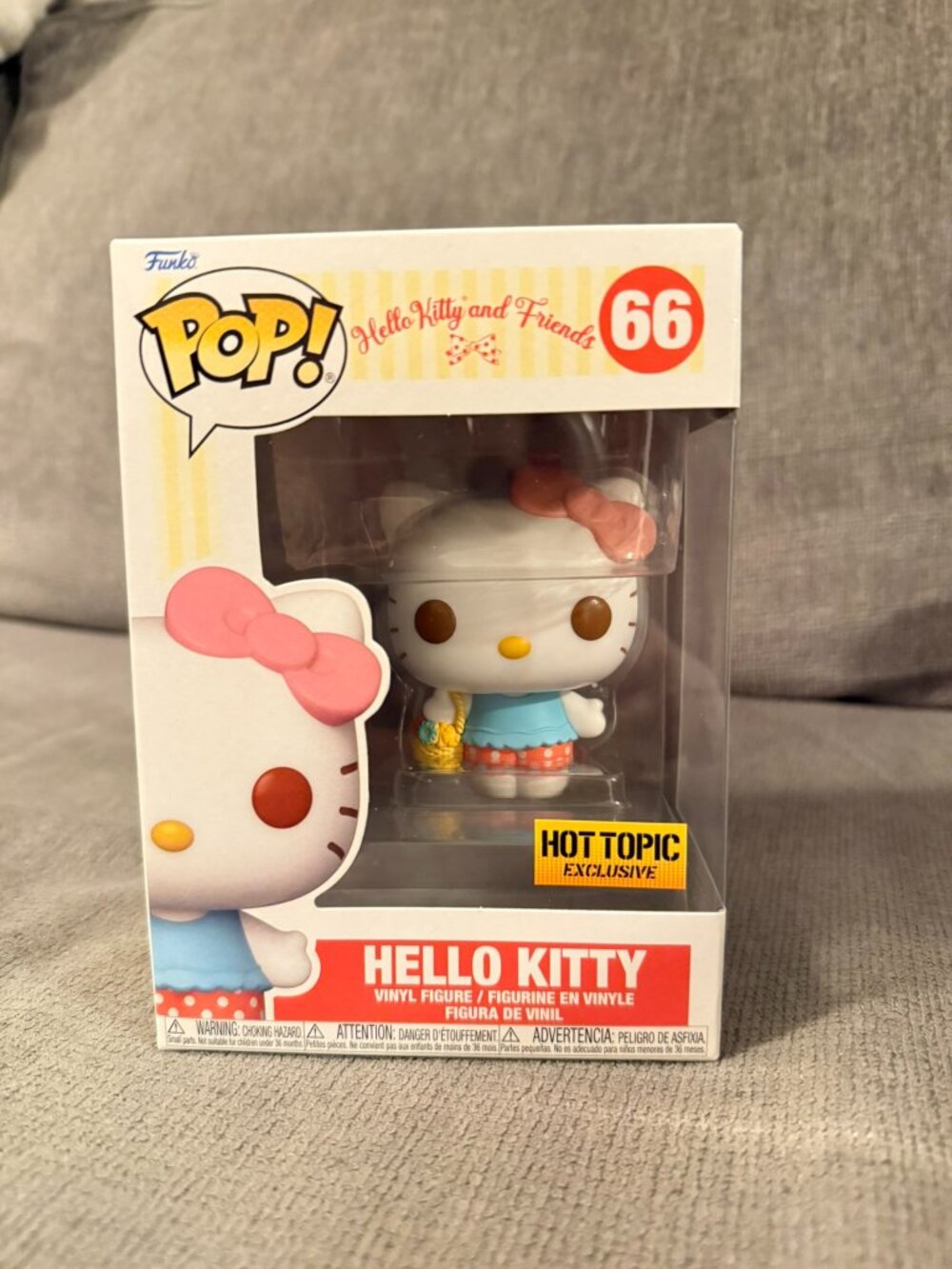 Funko Pop - Hello kitty and friends #66 Hello Kitty - Hot Topic Exclusive